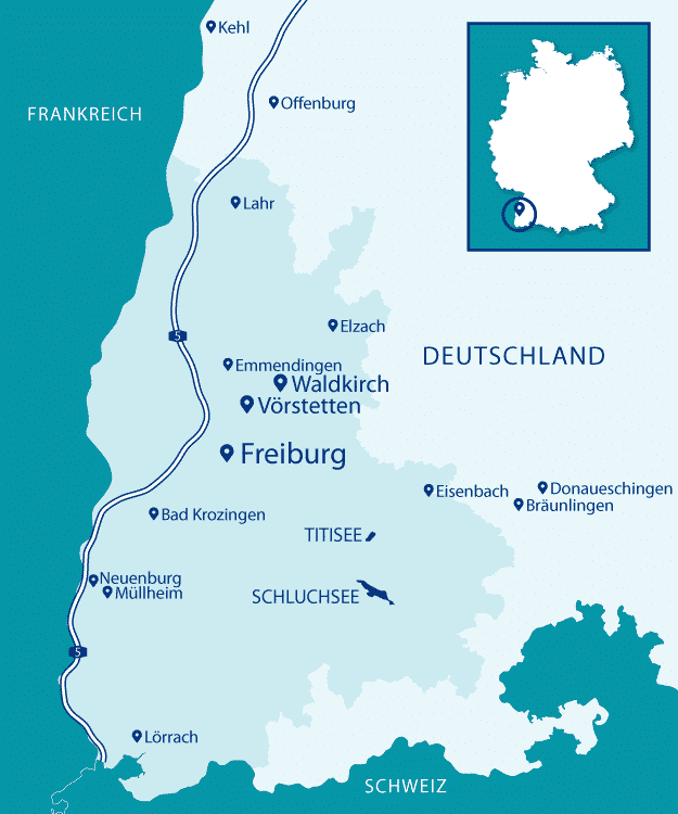 Freiburg-Karte